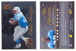 1996 Select Certified # 100 EDDIE GEORGE RC Rookie -- MINT