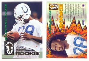 1994 Select # 200 MARSHALL FAULK RC Rams MINT Rookie
