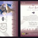 2002 Sweet Spot Rookie Gallery # RG-EC ERIC CROUCH GU Jersey RC