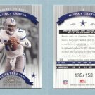 2002 Donruss Classics Timeless Tributes # 12 QUINCY CARTER #d 135 of 150 -- MINT