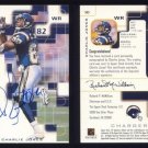 1999 SP Signature Edition Auto # SD CHARLIE JONES Chargers -- MINT