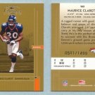 2005 Donruss Classics # 183 MAURICE CLARETT RC #d 501 of 1499