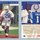 1994 Upper Deck # 7 MARSHALL FAULK RC Rams Rookie -- MINT