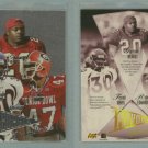 1998 Playoff Prestige Alma Maters # 18 DAVIS, HEARST, EDWARDS -- MINT