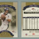 2002 Donruss Classics # 106 JOHN ELWAY #d 0812 of 1000 -- MINT