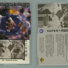 1998 Upper Deck Super Powers Die Cut Silver # S11 DREW BLEDSOE #d 0803 of 2000 -- MINT