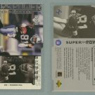 1998 Upper Deck Super Powers Die Cut Silver # S27 TIM BROWN #d 1075 of 2000 -- MINT