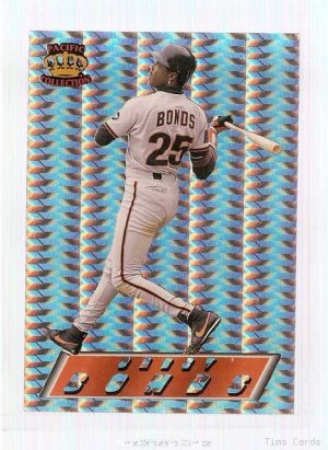 1995 Pacific Prisms Baseball Card #120 Barry Bonds