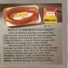Eckrich Smoked Sausage Recipe Leaflet 1976