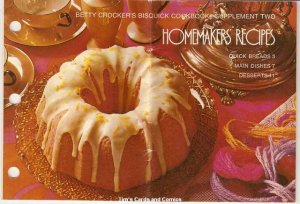 Betty Crocker's Bisquick Cookbook Homemakers' Recipes