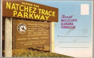 Along the Natchez Trace Parkway Souvenir Folder
