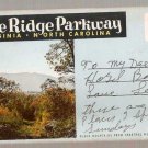 Blue Ridge Parkway Virginia North Carolina Souvenir Folder