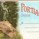 Portland Oregon Souvenir Folder 1925