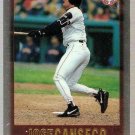 1997 Topps Chrome Baseball Card #87 Jose Canseco