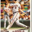 1992 Fleer Ultra #11 Cal Ripken Jr. Baseball Card