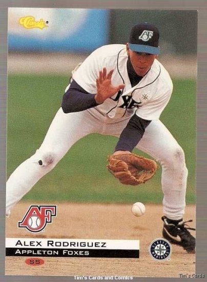 1994 Classic Baseball Card #100 Alex Rodriguez NM