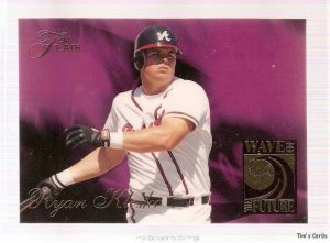 1994 Flair Baseball Wave of the Future #4 Ryan Klesko