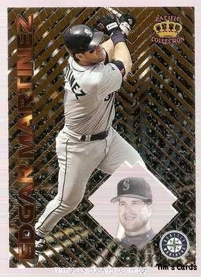 1997 Pacific Prisms Baseball Card #64 Edgar Martinez NM-MT