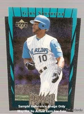 1997 Upper Deck Power Package #PP11 Gary Sheffield