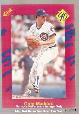 1990 Classic Update Baseball Card #T32 Greg Maddux NM-MT