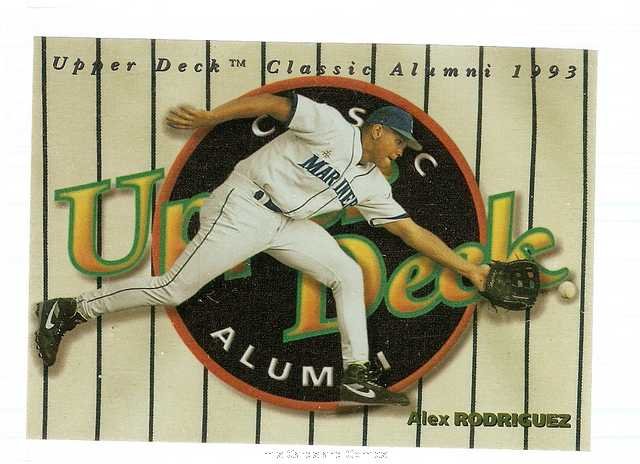 1994 Upper Deck Classic Alumni Baseball Card #298 Alex Rodriguez