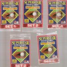 Lot of 5 1990 Starline Long John Silver Unopen Packs