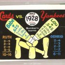 1970 Fleer World Series #25 1928 Yankees/Cardinals Poor