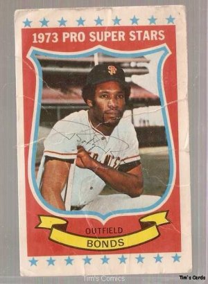 1973 Kellogg's Baseball Card #8 Bobby Bonds PR