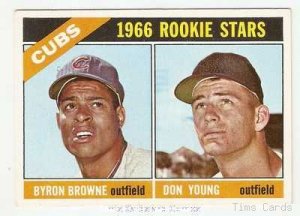 1966 Topps Baseball Card #139 Cubs Rookie Stars EX-MT