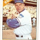 1966 Topps #372 Harvey Kuenn Baseball Card Chicago Cubs VG
