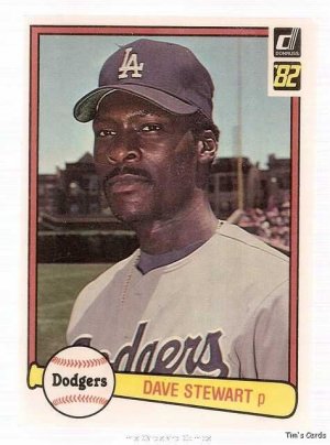 1982 Topps Dave Stewart