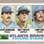 1982 Topps Baseball Card #502 Steve Bedrosian RC Brett Butler RC Larry Owen EX