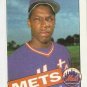 1985 Topps Baseball Card #620 Dwight Gooden RC VG