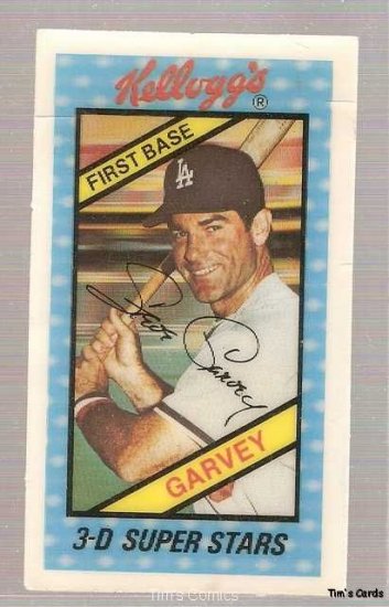 1980 Kellogg's Baseball Card #3 Steve Garvey GD