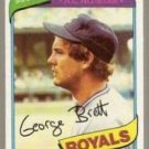 1980 Topps Baseball Card #450 George Brett VG-EX