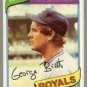 1980 Topps Baseball Card #450 George Brett VG-EX