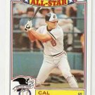 1988 Topps Glossy All-Stars #5 Cal Ripken Baseball Card NM-MT