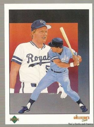 1989 Upper Deck Baseball Card #689 George Brett TC