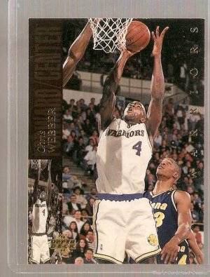 1993-94 Upper Deck SE Basketball #4 Chris Webber Rookie Card RC Golden State Warriors NM-MT