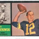 1962 Topps Football Card #77 Zeke Bratkowski GD