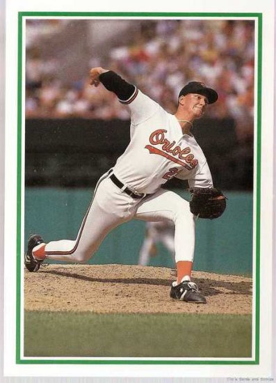 Score Christmas Card with Ben McDonald Baseball