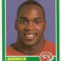 1989 Score Football Card #258 Derrick Thomas RC