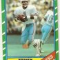 1986 Topps Football Card #350 Warren Moon EX-MT