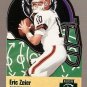 1996 Playoff Prime X's and O's Football #16 Eric Zeier NM-MT