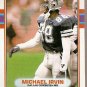 1989 Topps Football Card #383 Michael Irvin Rookie RC NM-MT