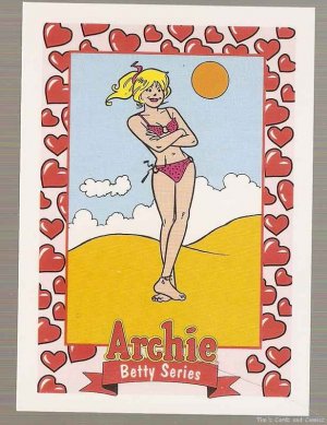 1992 Skybox Archie Promo Card #37 Betty Sun Fun