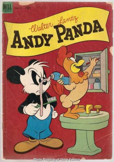 Andy Panda #19 Dell Comics 1953 FAIR