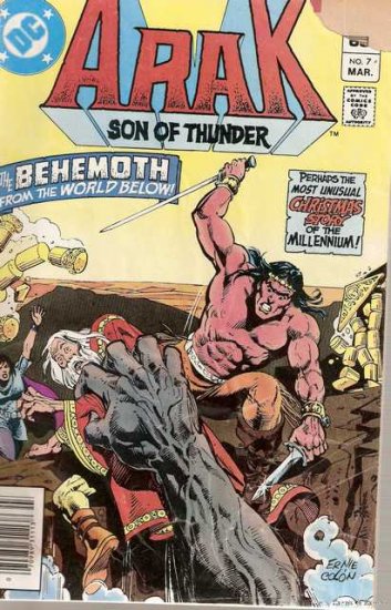 Arak Son of Thunder #7 DC Comics GD