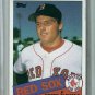 1985 Topps Baseball Card #181 Roger Clemens RC