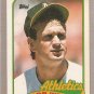 1989 Topps Baseball Card #605 Bob Welch Error Card